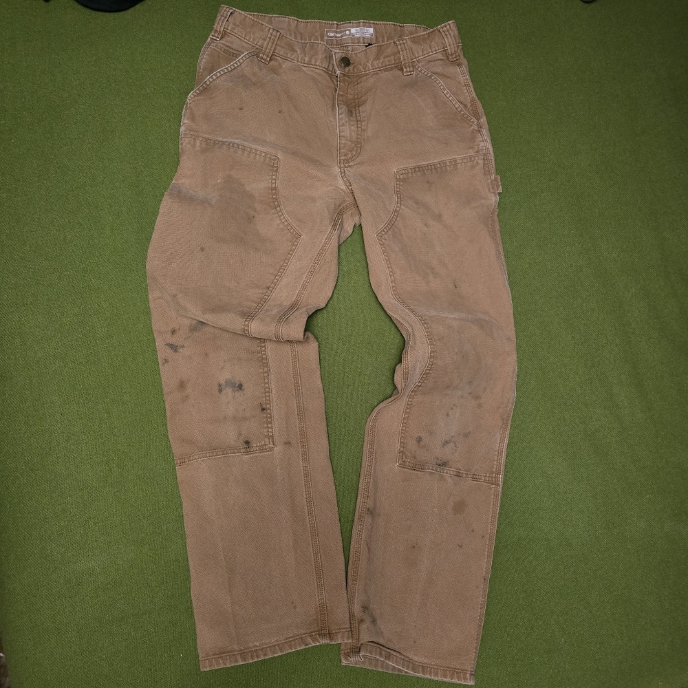 Carhartt Brown Men's Cargo Work Pants